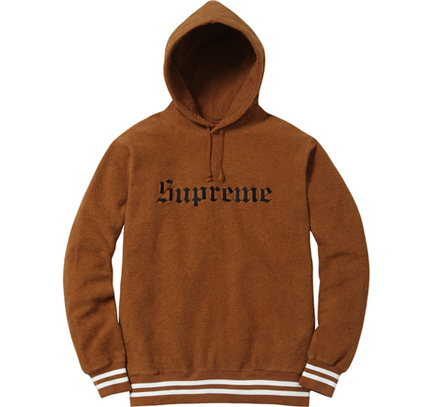 유니크룸프리미엄 국내배송 [XL] 슈프림 리버스 후리스 후드 스웨트셔츠 Supreme Reverse Fleece Hooded Sweatshirt copper
